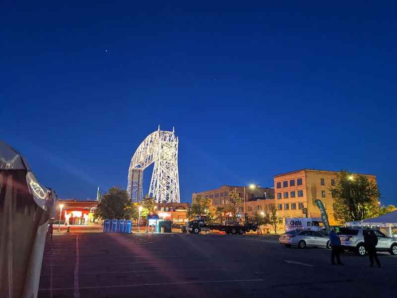 a large white bridge