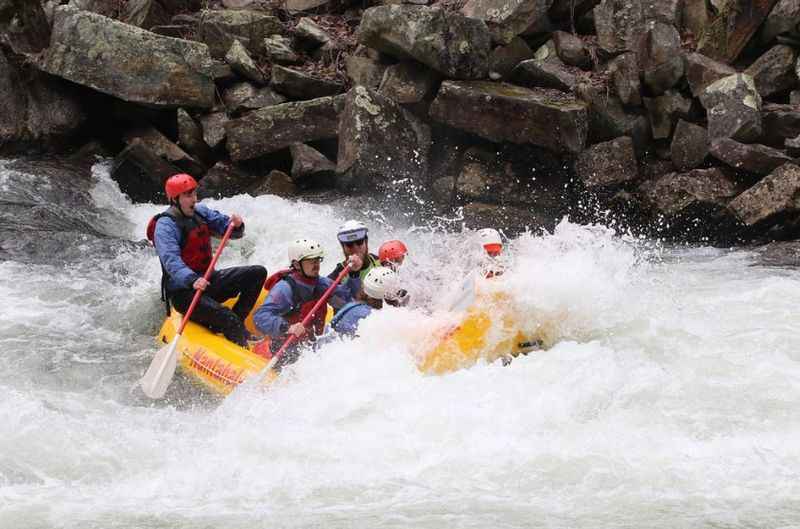 Whitewater Rafting on the Pigeon Rive