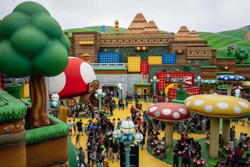 Super Mario World at Universal Studios Hollywood