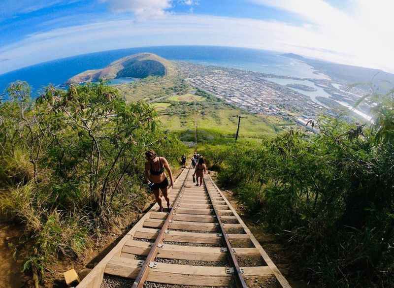 Views From the Koko Crater Botanical Garden