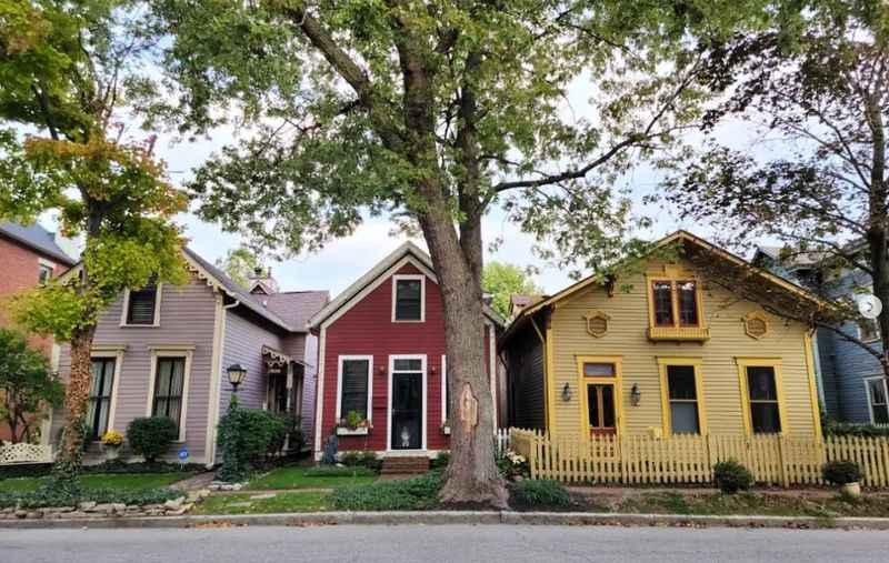 Lockerbie Square Historic District