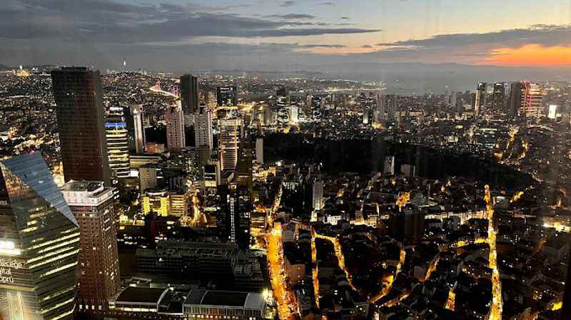 Views from Istanbul Sapphire observation deck