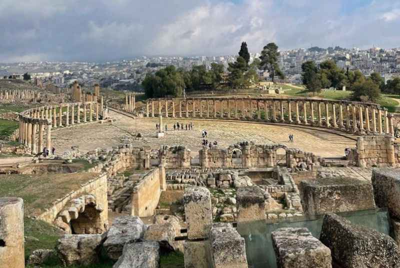 Jerash Ruins in Jordan