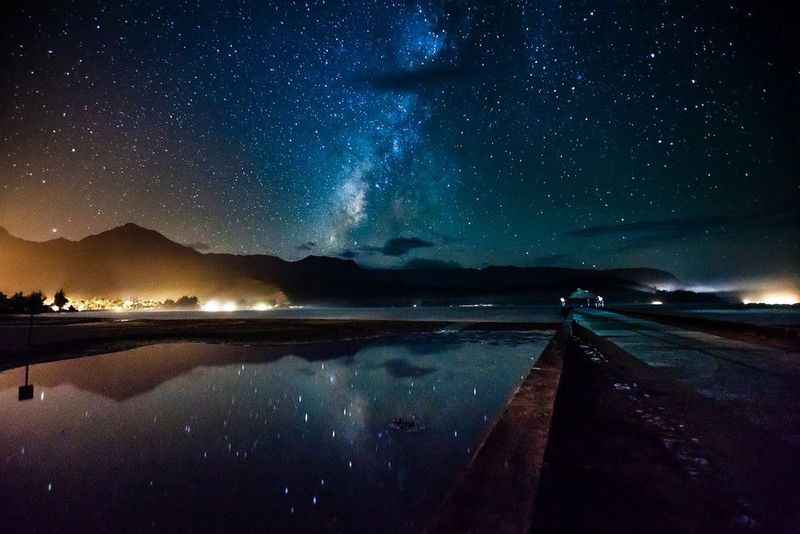Hanalei Bay at Night