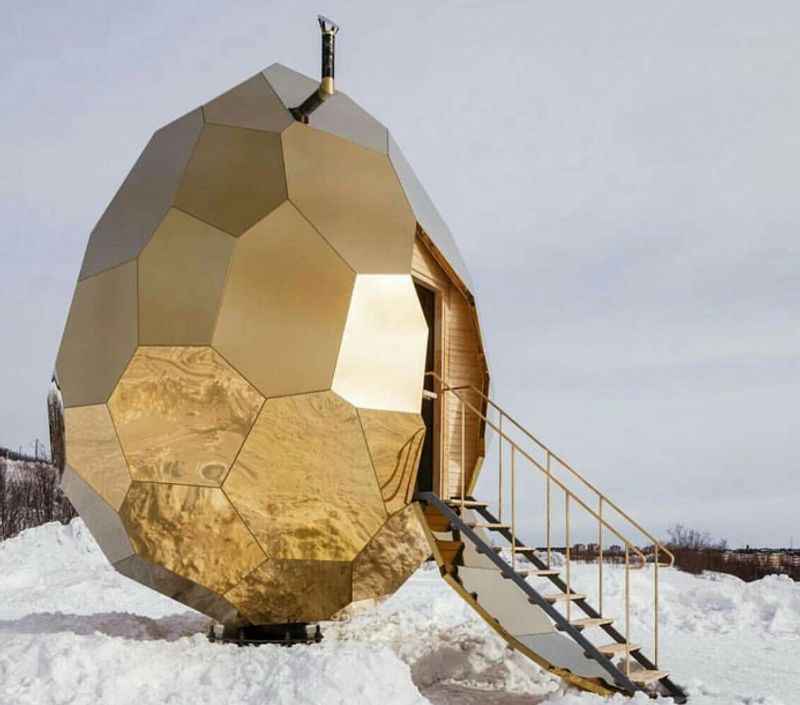 Solar Egg Sauna