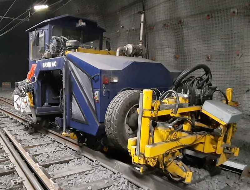 Railcar at Kiruna Mine