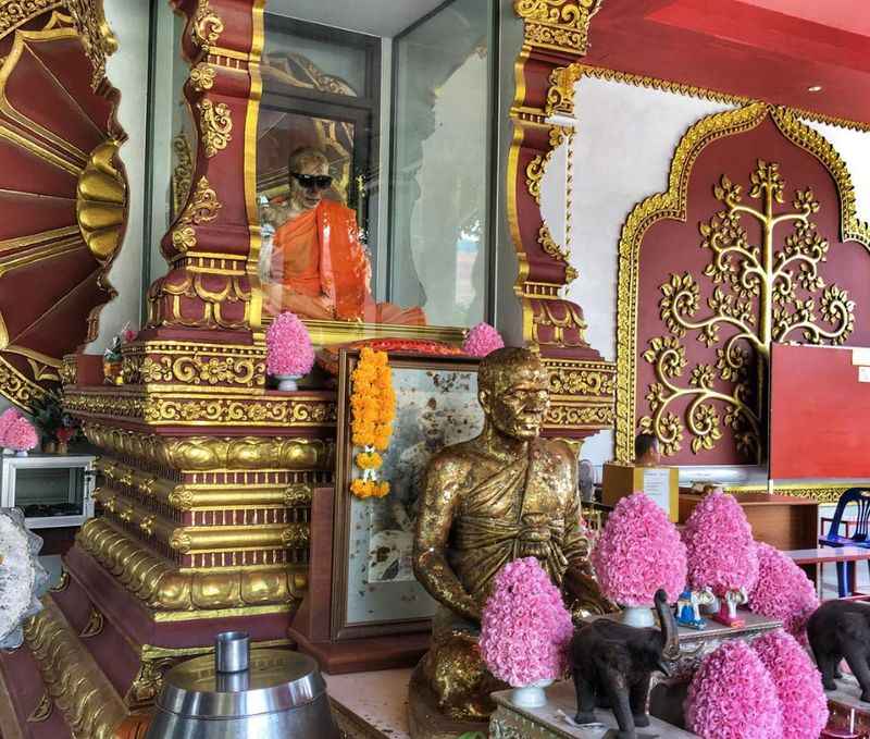 Mummified Monk at Wat Khunaram