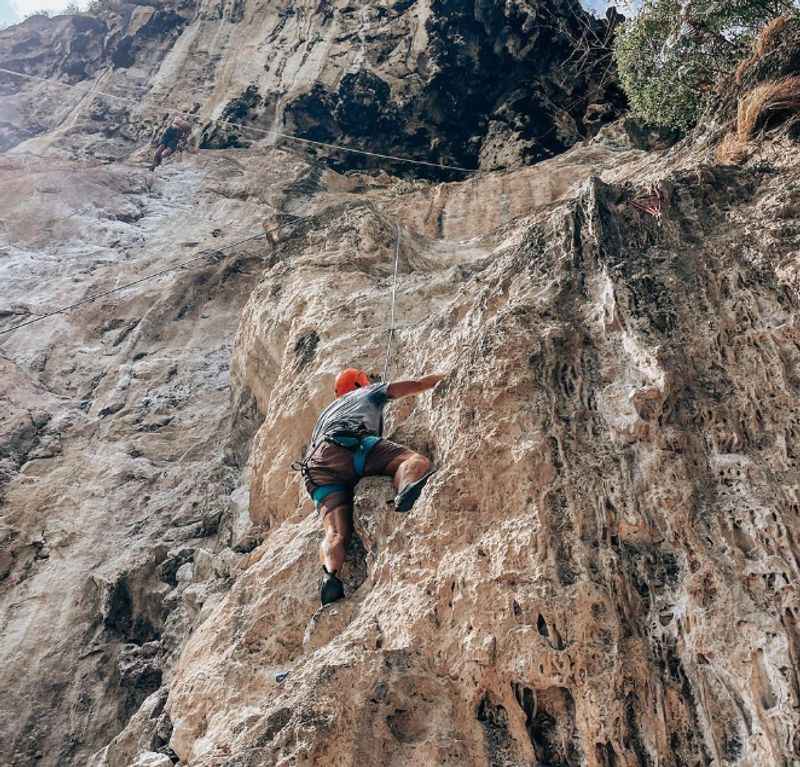 Rock Climbing at Railay Beach