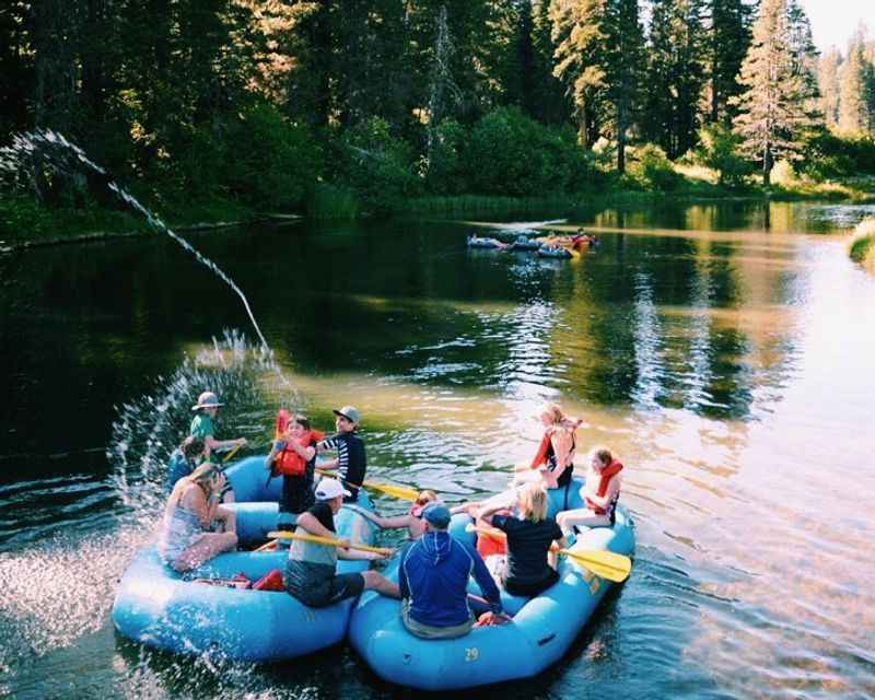 Rafting Along the Truckee River