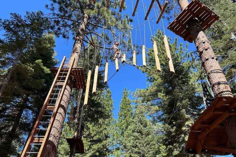 Tahoe Treetop Ropes Course