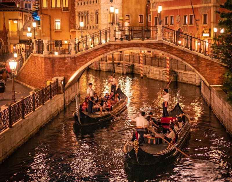 Gondola Ride at the Venetian