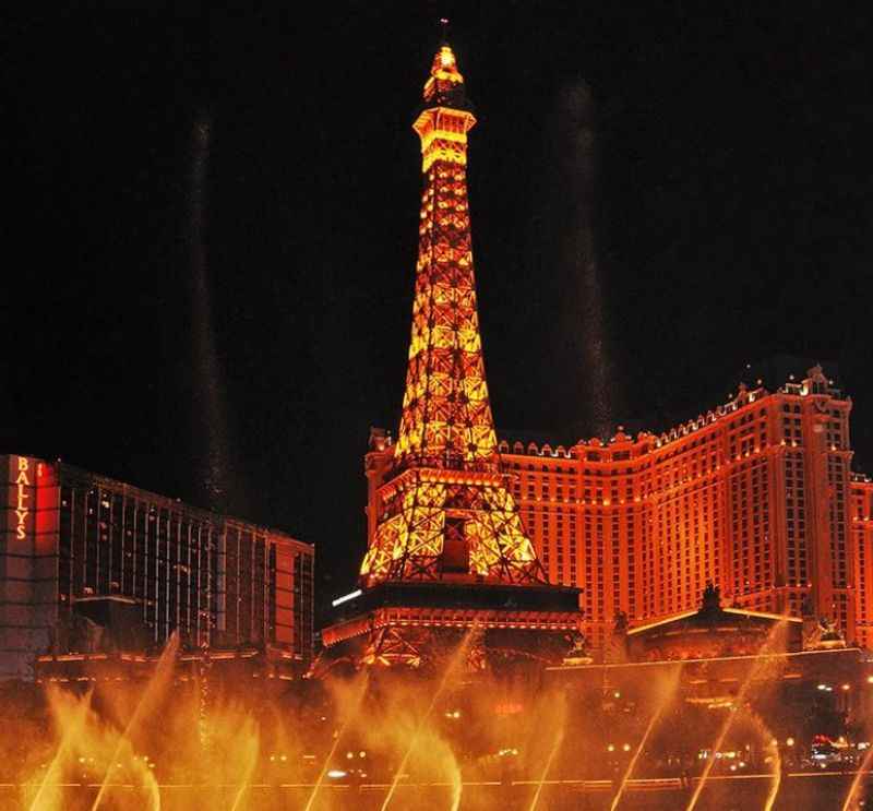 Fountains of Bellagio - Paris - Las Vegas - American Coatings Association