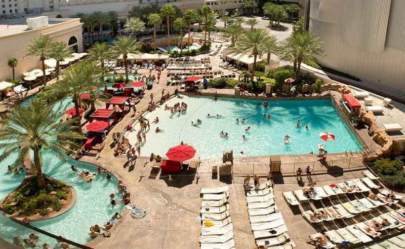 The Surf Pool at the Monte Carlo Resort and Casino