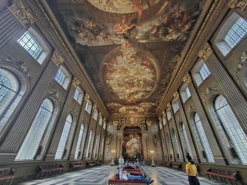 Sir Christopher Wren's Painted Hall
