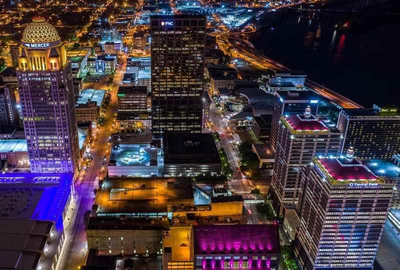 Downtown Louisville After Dark