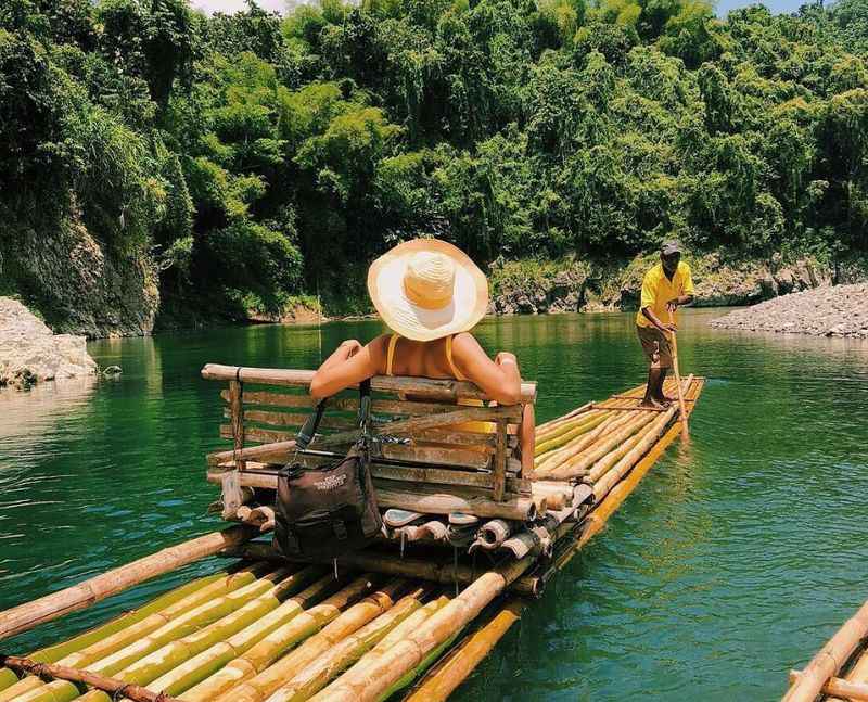 Bamboo Rafting, Martha Brae River