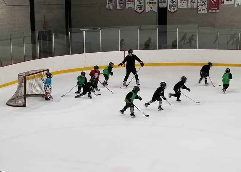 Enclosed Ice Rink