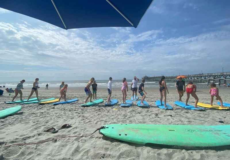 Surfing Lesson