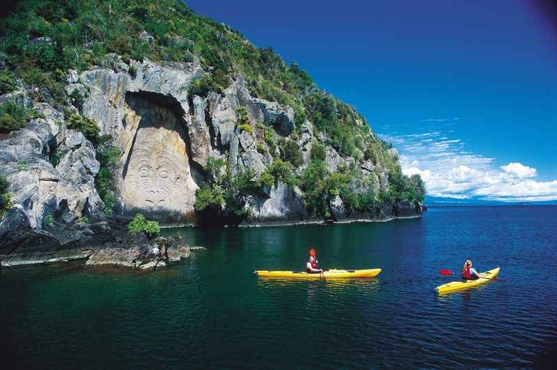 Lake Taupo and Its Māori Rock Carvings