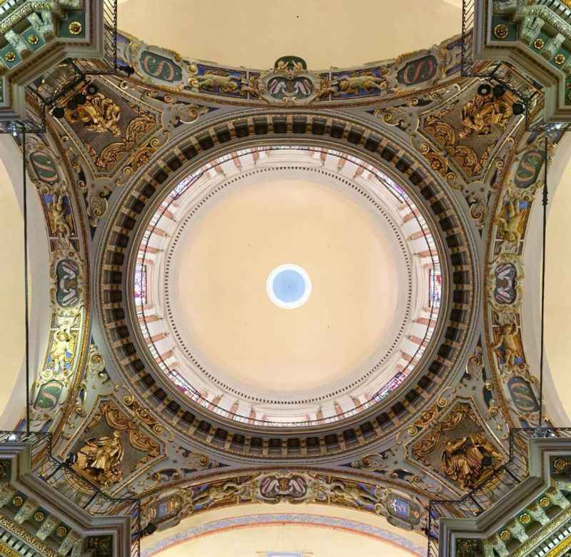 Gorgeous Dome Of The Cathédrale Sainte-Réparate