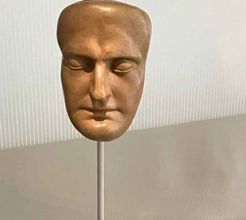 Napoleon's Death Mask At Villa Masséna Musée