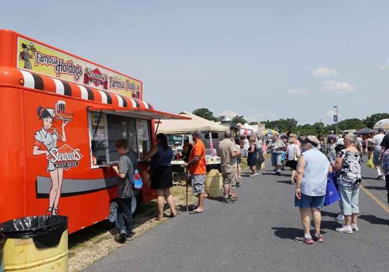 the food truck at the festival