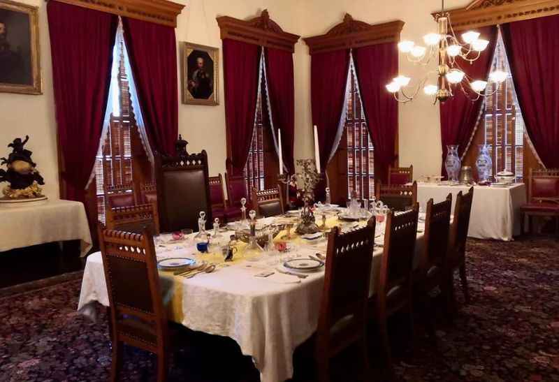  Historic Dining Room at Iolani Palace