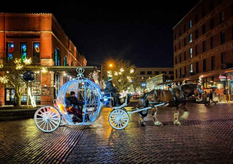 a horse drawn carriage