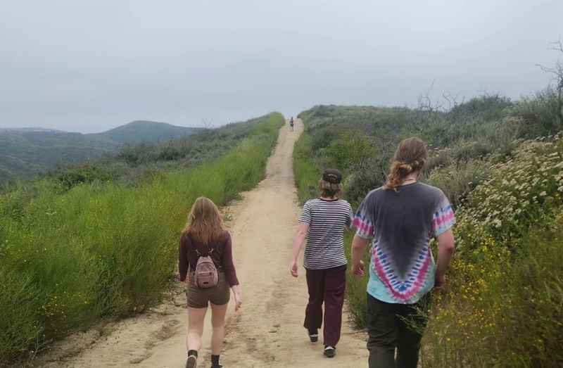 Hike in Crystal Cove State Park