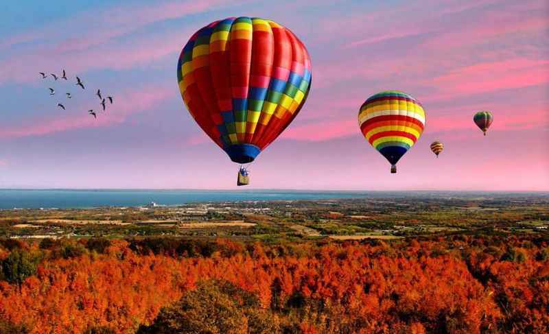 Hot Air Balloon Ride Over Ottawa