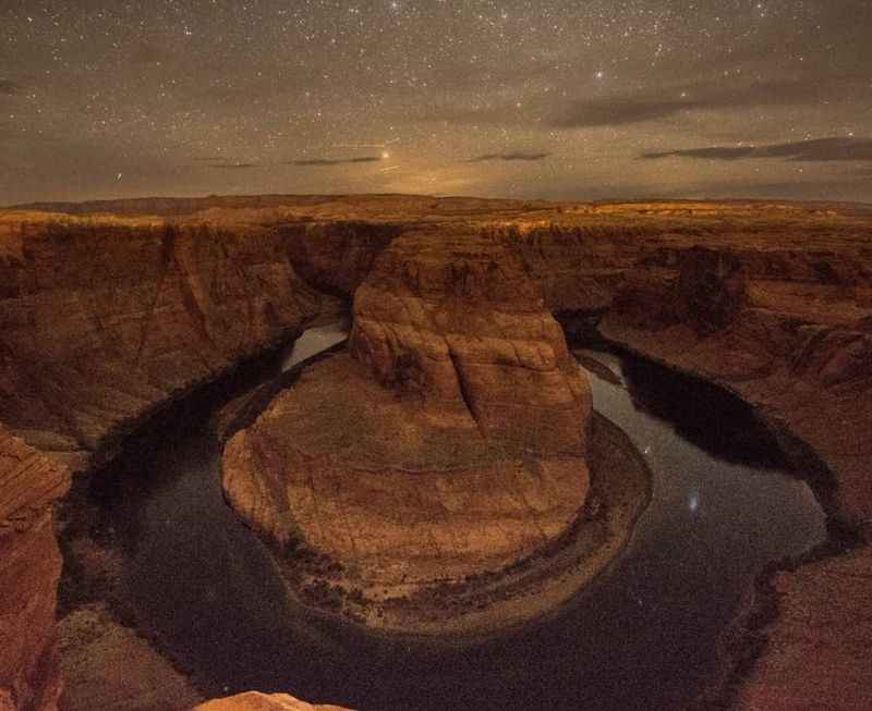 the milky over horseshoe arch