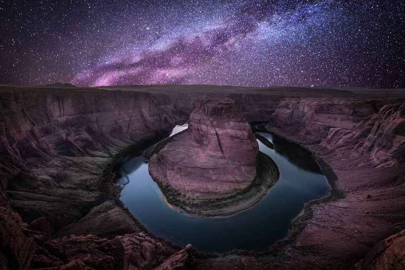 the milky over horseshoe lake