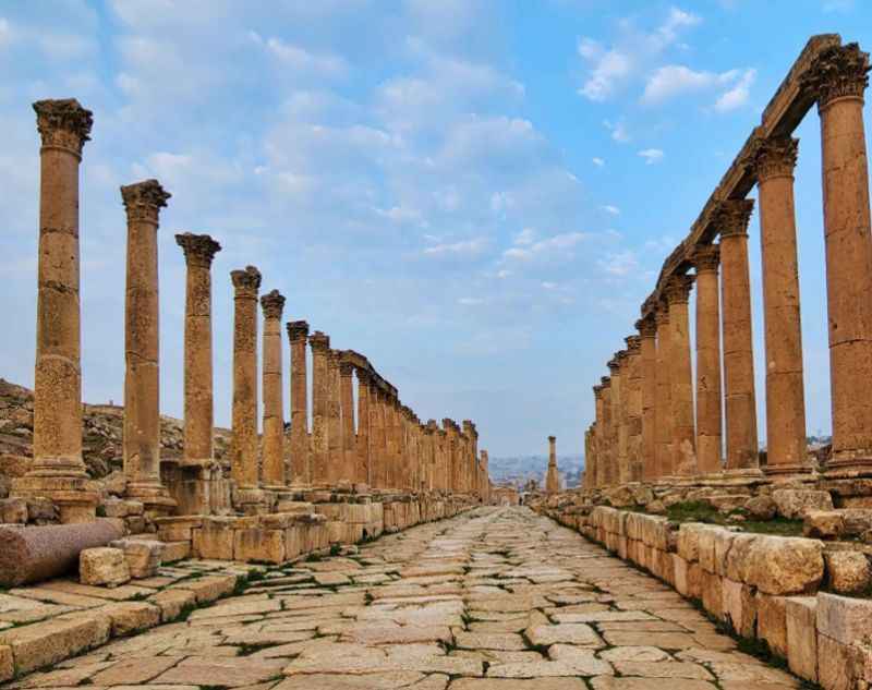 Colonnaded Street