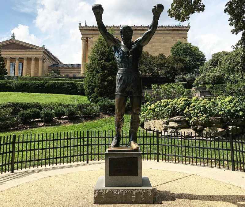 The Rocky Balboa statue