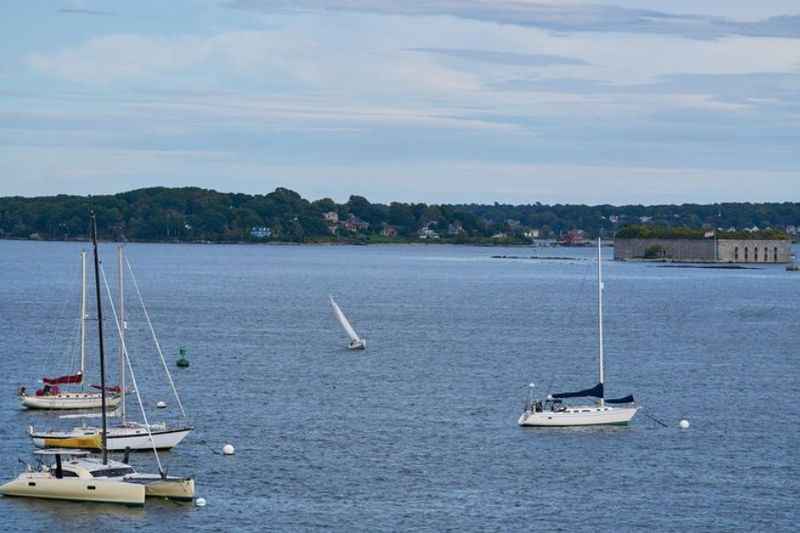 sailboats in the water