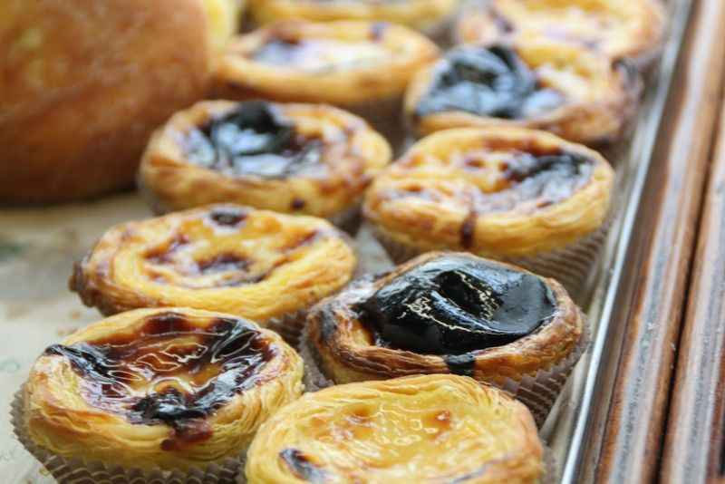 Pastel de Nata at Confeitaria do Bolhão