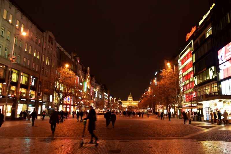 Prague's Wenceslas Square