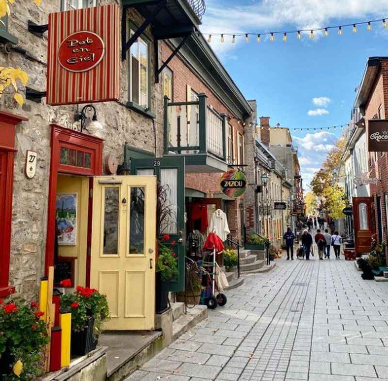 Quartier Petit Champlain in Lower Town