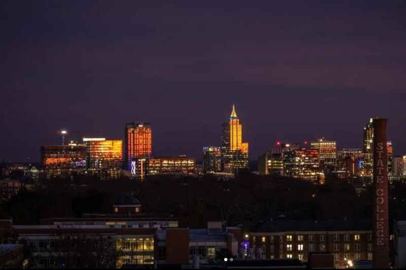 Raleigh at Night