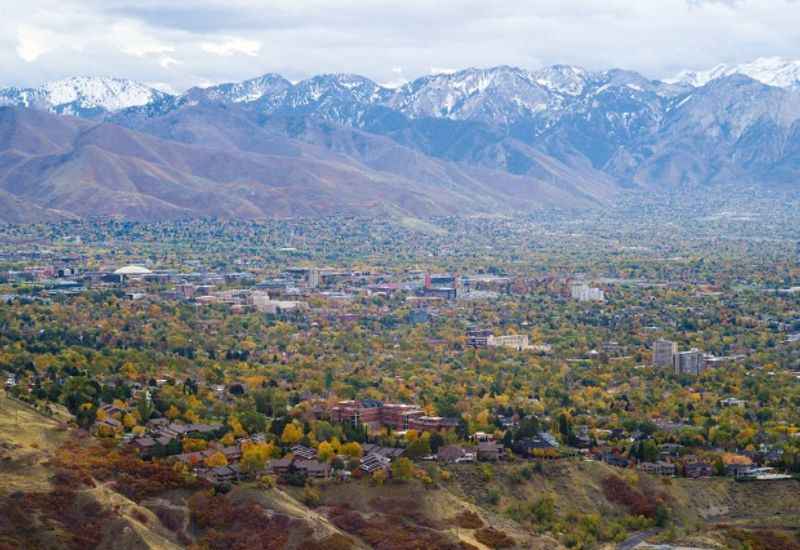 View From the Top of Ensign Peak