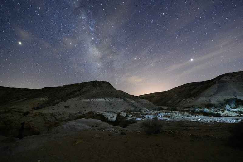 Stargazing in The Negev Desert