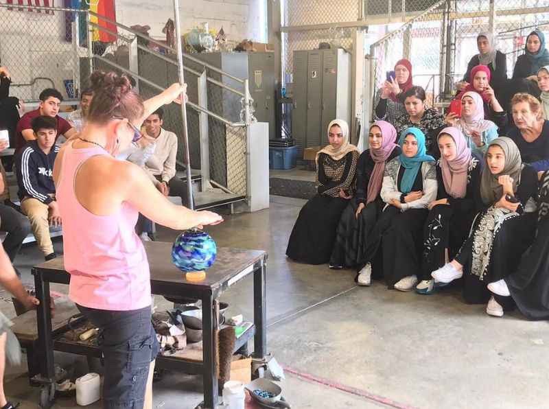 Glassblowing Class at the Morean Glass Studio