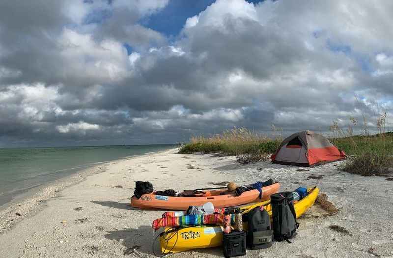 Camping at Shell Key Preserve