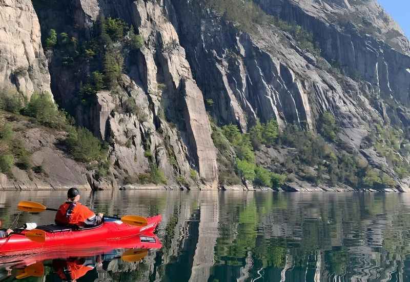 Kayaking in Playa Langosta