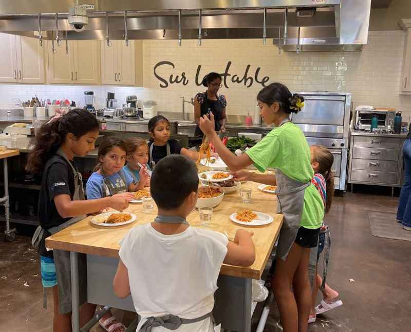 Cooking class at Sur La Table