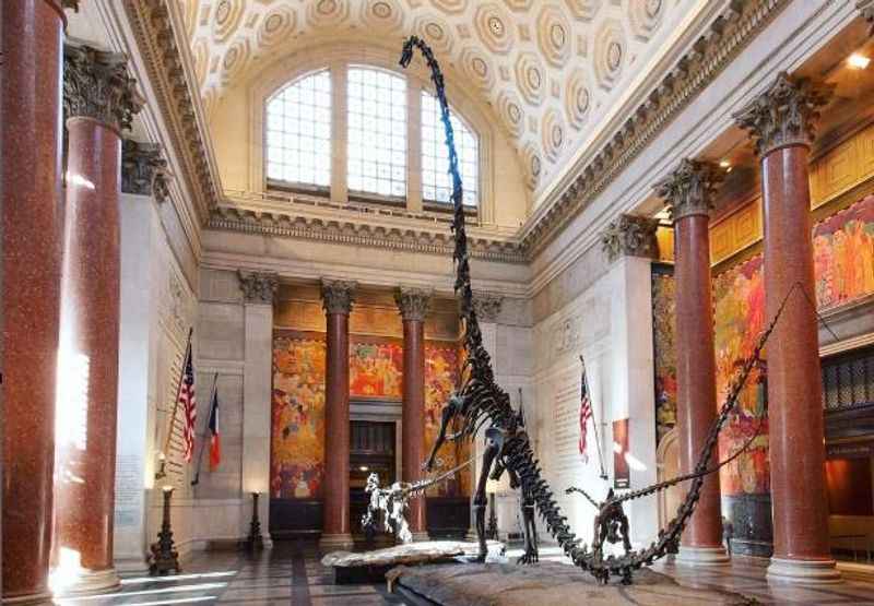 The Iconic Dinosaur Exhibit at the American Museum of Natural History