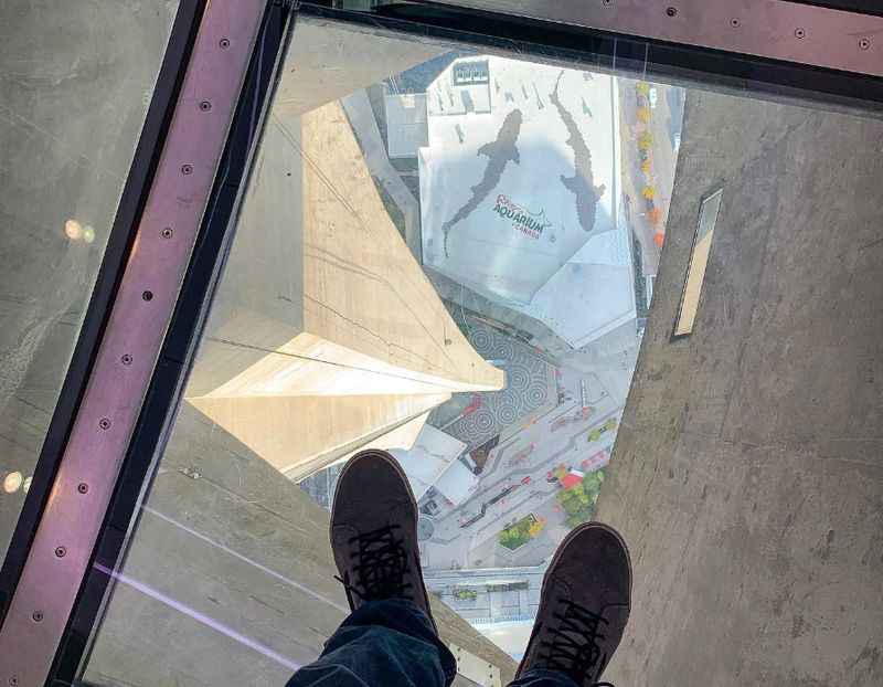 CN Tower Glass Floor