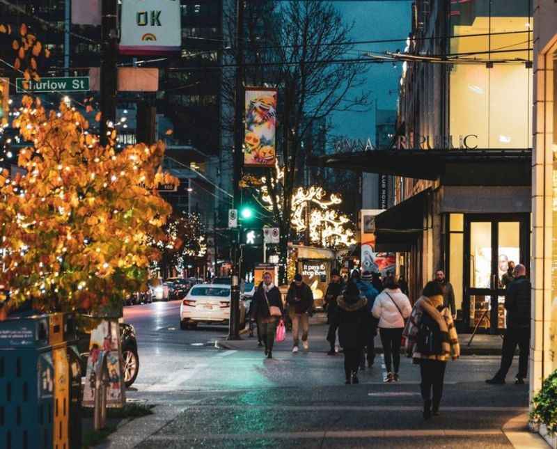 Robson Street Shopping