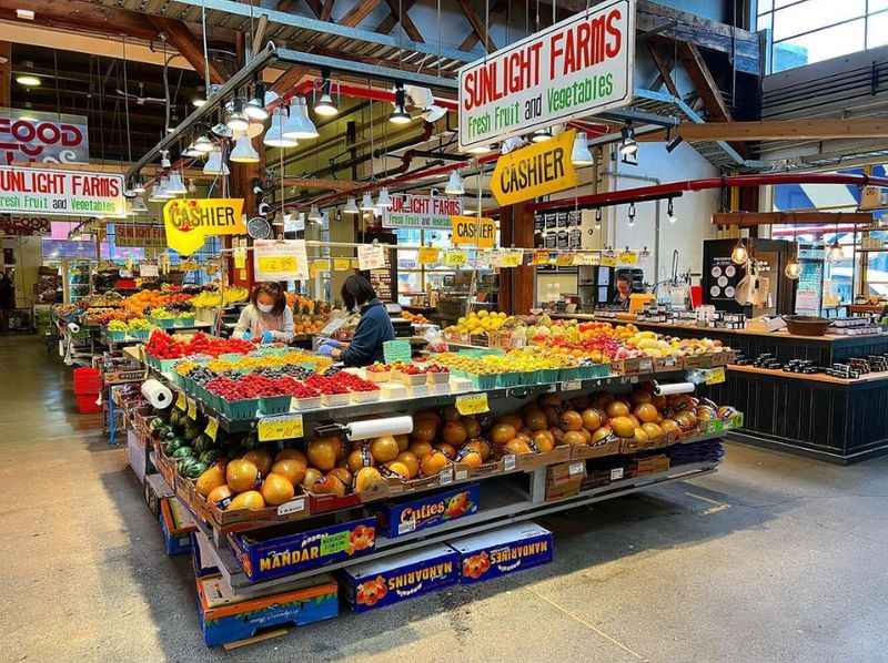 Granville Island Market on Granville Island