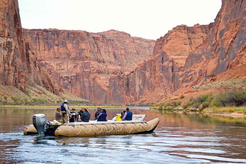 Boat Tour Day Trip on the Colorado River